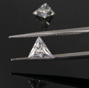 4,0mm Triângulo Corte Alta Qualidade VVS D Cor 3EX Fábrica Atacado Moissanite