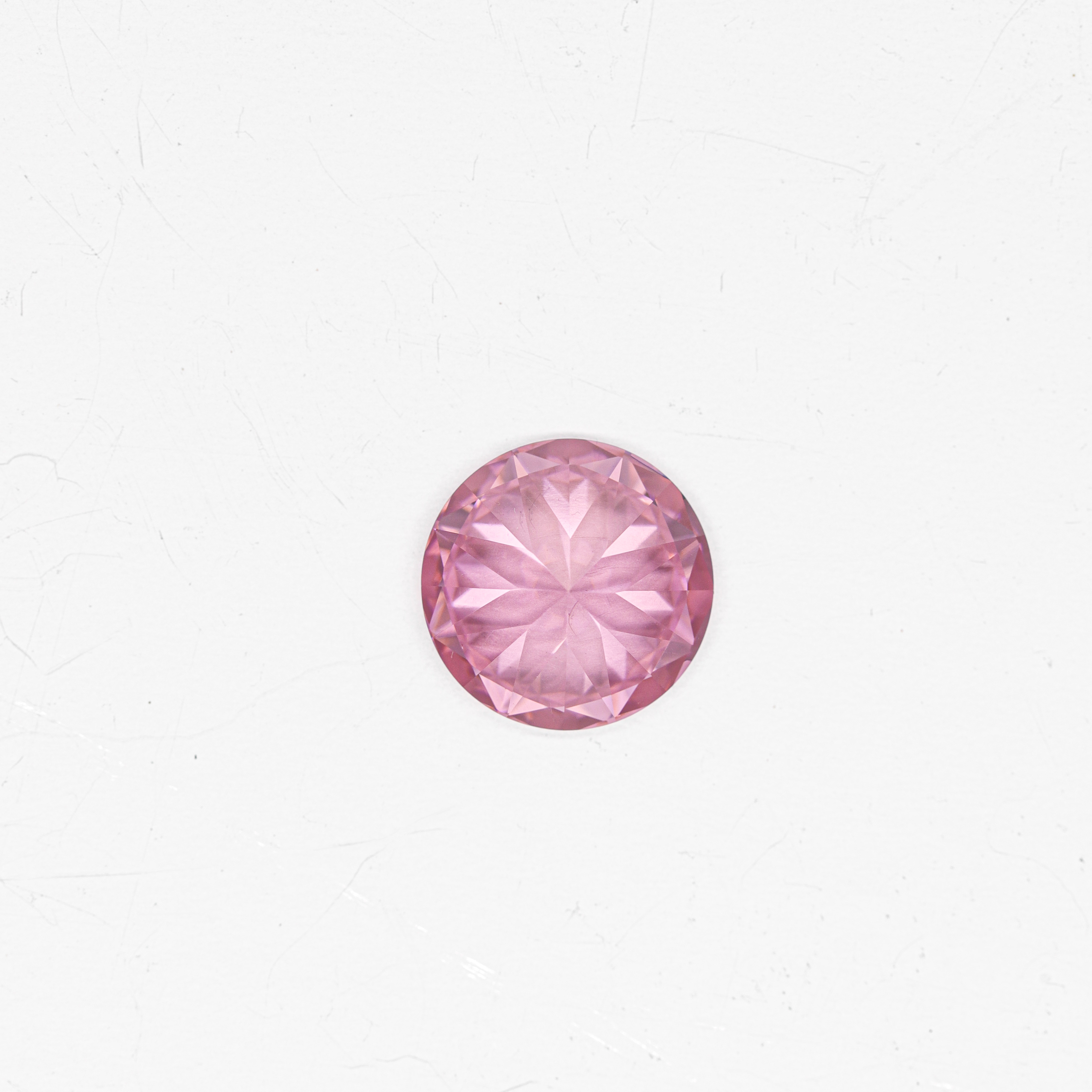 VVS forma oval sintético laboratório cultivado rosa Moissanite diamante para joias