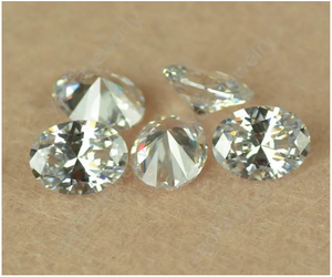 8*10mm Corte Oval VVS 3EX Fábrica Atacado Cor D Moissanite