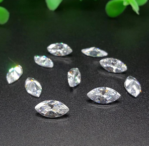 5.5*11mm VVS Marquise Cut Alta Qualidade 3EX Preço de Atacado de Fábrica DEF Moissanite Sintético Moissanite