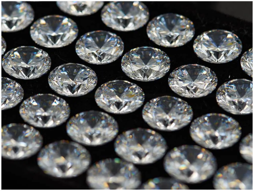 2*4mm Corte Oval VVS 3EX Fábrica Atacado Cor D Moissanite