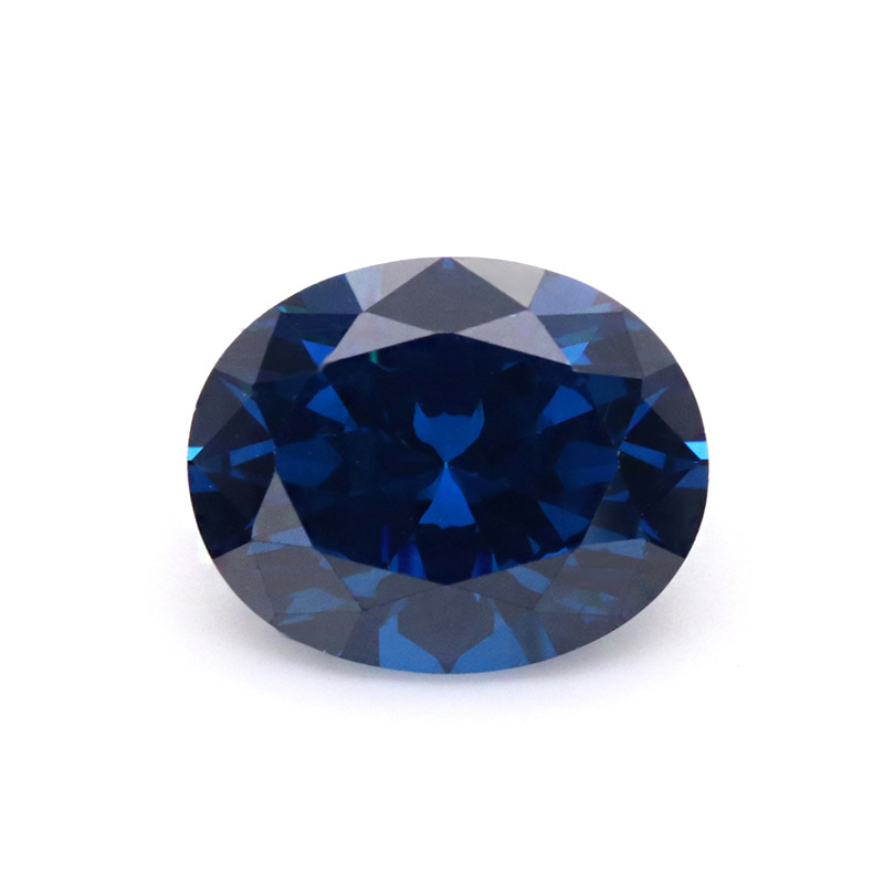 VVS Tanzanite 5A Oval 3EX Zircônia Cúbica