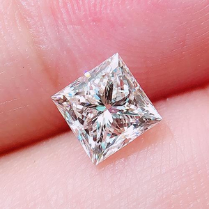 9.5mm Princess Cut VVS 3EX Preço de Atacado de Fábrica Moissanite Moissanite Sintético de Alta Qualidade