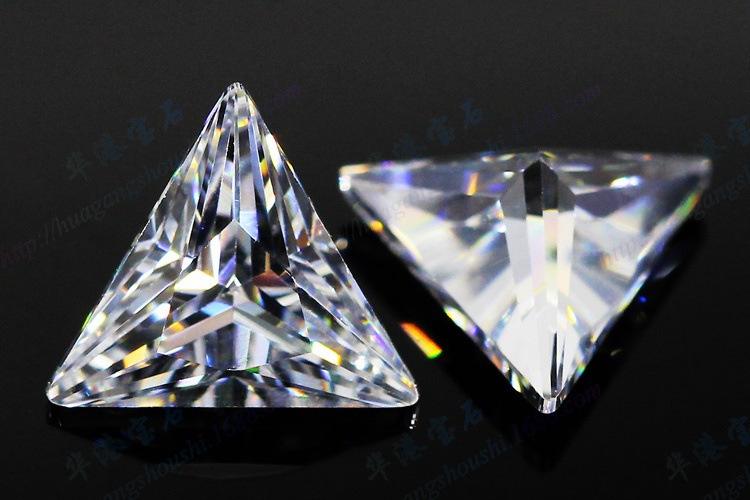 4,0mm Triângulo Corte Alta Qualidade VVS D Cor 3EX Fábrica Atacado Moissanite