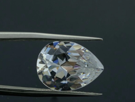 2.5*4mm Pêra Corte Fábrica VVS Preço de Atacado 3EX Alta Qualidade Cor D Moissanite Sintético Moissanite