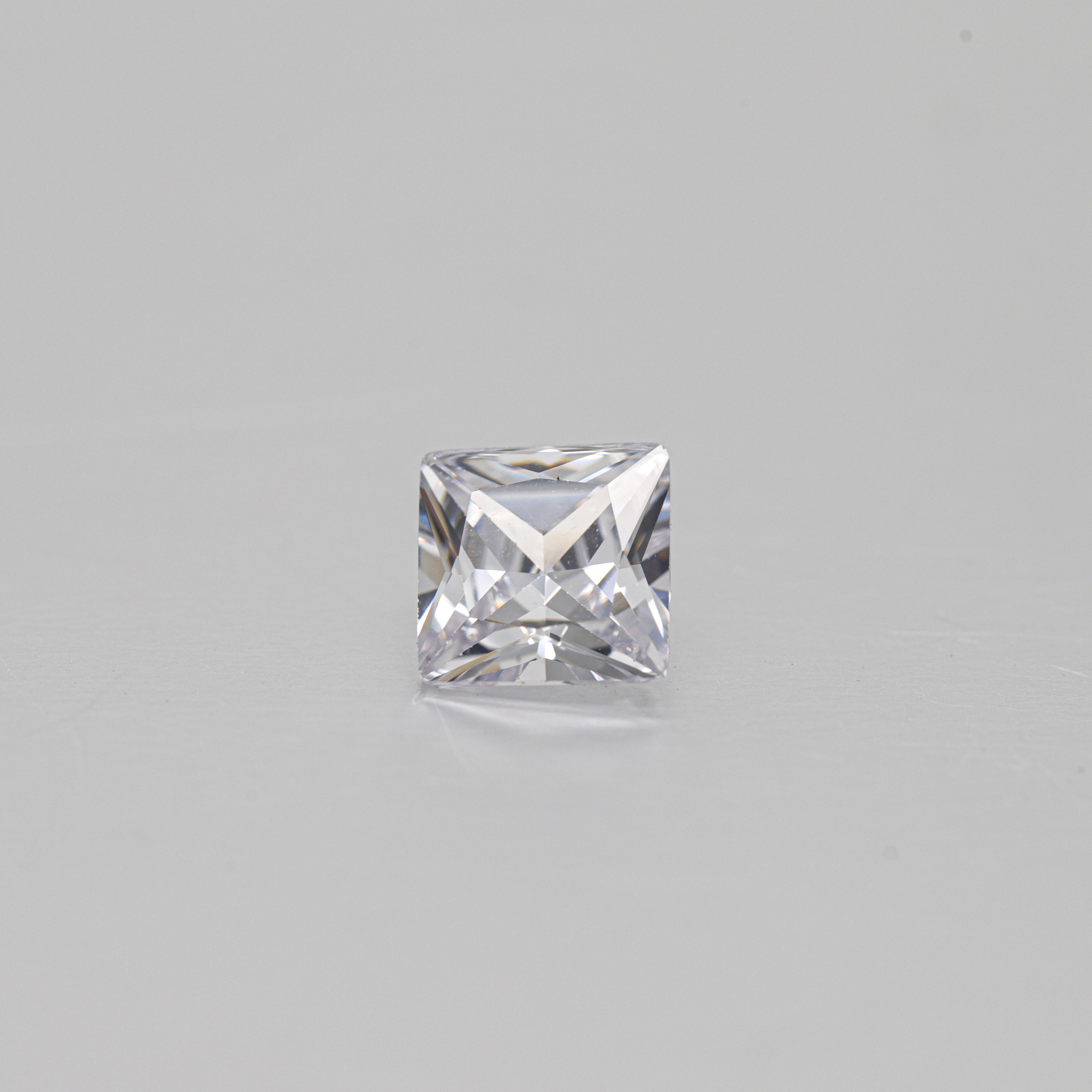 Branco Princess Cut VVS Clarity Fábrica Preço de Atacado Moissanite Sintético Diamante