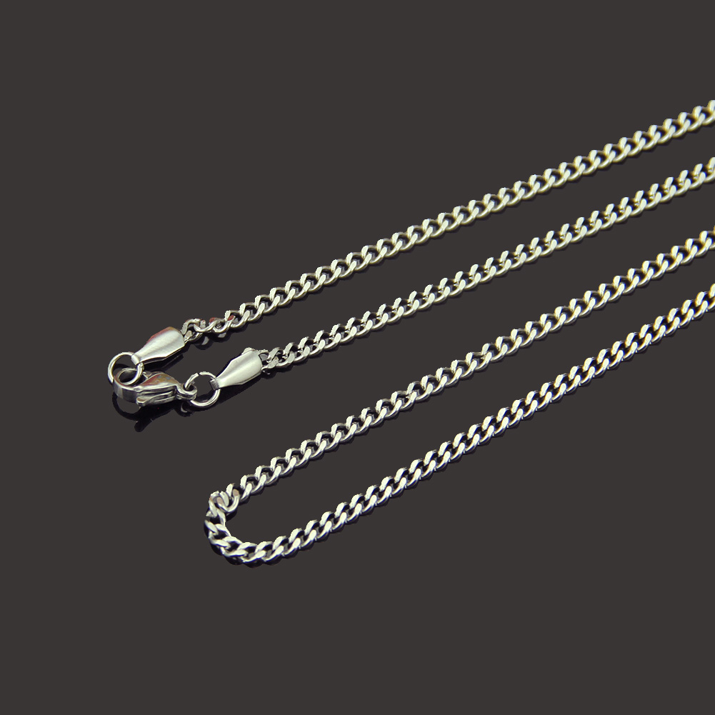 Colar HipHop Hollow Chain Pingente Prata