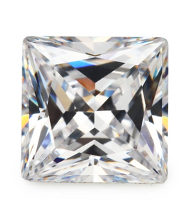 2.0mm Princess Cut VVS 3EX Preço de Atacado de Fábrica Moissanite Moissanite Sintético de Alta Qualidade