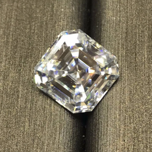 10.0mm 3EX DEF Cor Fábrica de Alta Qualidade Preço de Atacado VVS Asscher Moissanite Sintético Moissanite