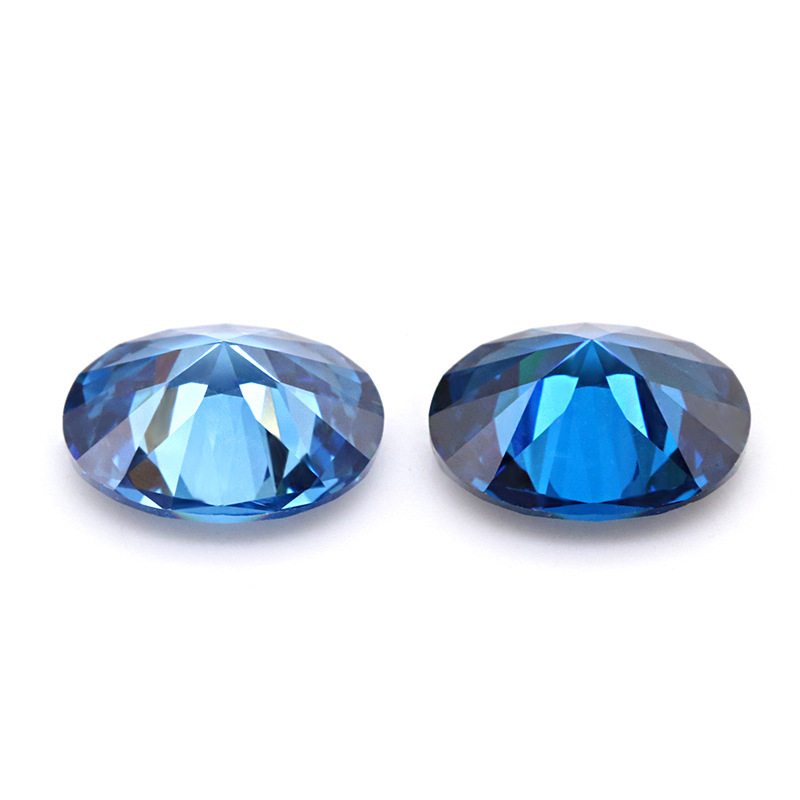 VVS Tanzanite 5A Oval 3EX Zircônia Cúbica